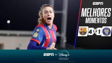 Barcelona goleia Levante Badalona, e enfrenta o Atlético de Madrid na final da Copa da Rainha; VEJA melhores momentos