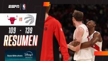 Toronto hizo lo que quiso con Chicago y se llevó la victoria por 139-109