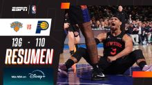 Knicks fue contundente ante Pacers