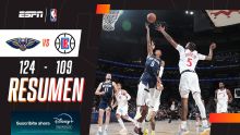 New Orleans se hizo fuerte en su casa y derrotó 124-109 a Los Angeles Clippers