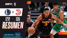 Atlanta se trajo un triunfo por 135-120 de su visita a Dallas