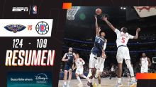 New Orleans se hizo fuerte en su casa y derrotó 124-109 a Los Angeles Clippers
