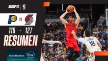 Triunfazo de los Trail Blazers en su visita a Indiana Pacers