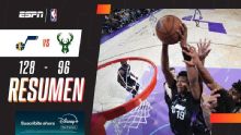Utah Jazz se hizo fuerte como local y venció 128-96 a Milwaukee Bucks