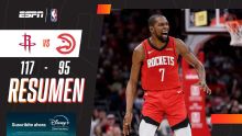 ¡Los Rockets volvieron al triunfo y cortaron la racha de Atlanta!