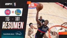 ¡Showtime de Jalen Duren en la victoria de Detroit contra Golden State!