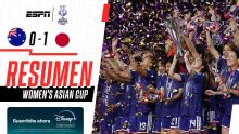 Japón venció 1-0 a Australia y conquistó la Copa Asia Femenina