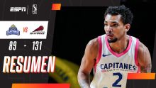 Resumen | Capitanes 89 - 131 SkyForce | G league