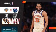 ¡Aplastante victoria de los Knicks ante Washington en el Madison!