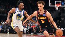 Dyson Daniels leads all scorers in Hawks win