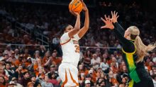 Highlight: Madison Booker's historic 40-point night powers Texas past Oregon