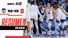 UConn aplasta a Syracuse y avanza con autoridad al Sweet 16