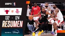 Los Rockets tuvieron a un Durant brillante pero no pudieron con los Bulls