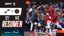 Victoria clara de los Raptors ante el Jazz