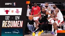 Los Rockets tuvieron a un Durant brillante pero no pudieron con los Bulls