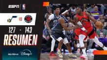 Victoria clara de los Raptors ante el Jazz