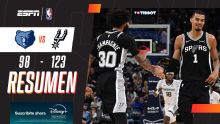 Contundente triunfo de San Antonio contra Memphis Grizzlies