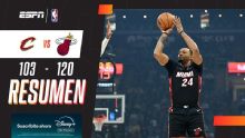 Buen triunfo de Miami ante Cleveland por 120-103