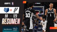 Contundente triunfo de San Antonio contra Memphis Grizzlies