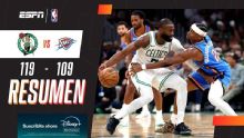 Celtics vencieó 119-109 a Oklahoma City Thunder