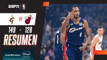 ¡Con doble-doble de Mobley, Cleveland aplastó al Heat en Ohio!