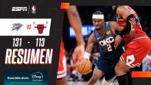 ¡El Thunder fue más que los Bulls y continúa en la cima del Oeste!