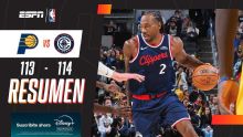 ¡Por la mínima, los Clippers vencieron a los Pacers!