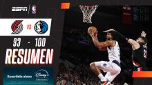 Dallas dio el golpe y se impuso ante Portland por 100 a 93