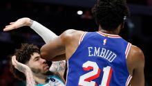Embiid, George rally 76ers' to 118-114 win over Hornets, snap Charlotte's 5-game win streak