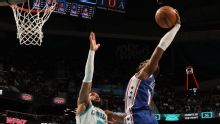 Embiid, George rally 76ers' to 118-114 win over Hornets, snap Charlotte's 5-game win streak