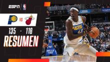 ¡Siakam lideró a Indiana en la victoria por 135 a 118 frente al Heat!