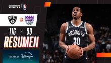 Los Nets sumaron una victoria ante los Kings