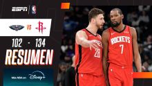 Con un partidazo de Sengun, los Rockets vencieron a los Pelicans