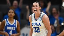 UCLA storms back from a rare halftime deficit behind Betts to beat Duke and reach women's Final Four