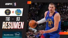 ¡Jokić comandó el triunfo de los Nuggets ante Golden State Warriors!