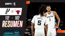 Wembayama brilló en la victoria ante los Bulls por 129 a 114