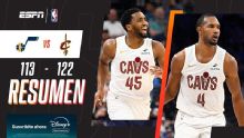 ¡Cleveland se hizo fuerte de visitante y derrotó al Jazz en Utah!