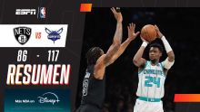 Cómodo triunfo de los Hornets ante los Nets