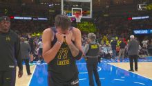 ¡Preocupación! Luka Doncic sufre lesión y se retira del partido