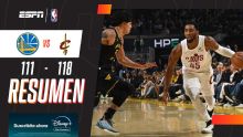 Los Cavs superaron a Golden State y volvieron al triunfo