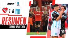 En un clásico de Avellaneda repleto de emociones, Independiente le ganó en el final a Racing gracias a Ávalos