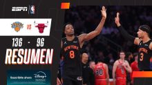 ¡Cómoda victoria de los Knicks ante los Bulls!