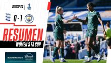 Por la mínima, el Manchester City femenino eliminó al Birmingham de la FA Cup