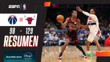 Amplia victoria de los Bulls ante los Wizards
