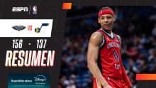 New Orleans Pelicans se impuso en un partidazo ante Utah Jazz