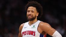 What is the Pistons' plan for Cade Cunningham for the end of the regular season?