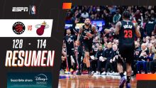 ¡Victoria de los Raptors ante el Heat!
