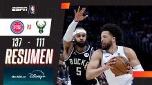 En la vuelta de Cunningham, Detroit se impuso ante Milwaukee