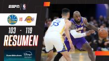 Lakers volvió al triunfo de la mano del inoxidable LeBron James