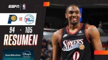 ¡Maxey brilló y lideró la victoria de los Sixers en Indiana!